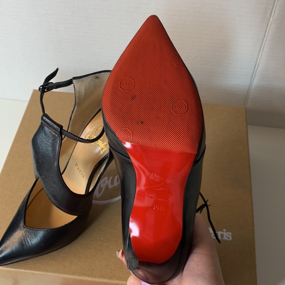 NEW Condition Christian Louboutin Dictata 100 Kid (Black) - Picture 6 of 10